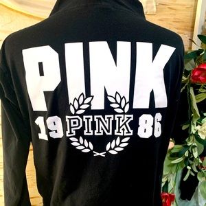 Pink Crop Long Sleeve tee